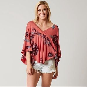 NWOT Free People Maui Wowie Top